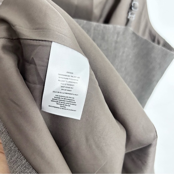 MARE MARE Anthropologie A-Line Slip Dress Taupe Gray Brown Size L NWT - Picture 11 of 13